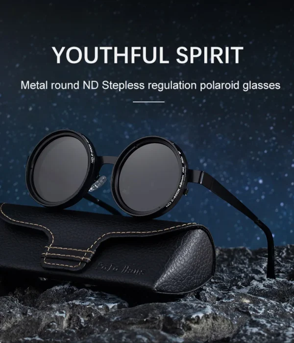 ND9 adjustable dimming sunglasses